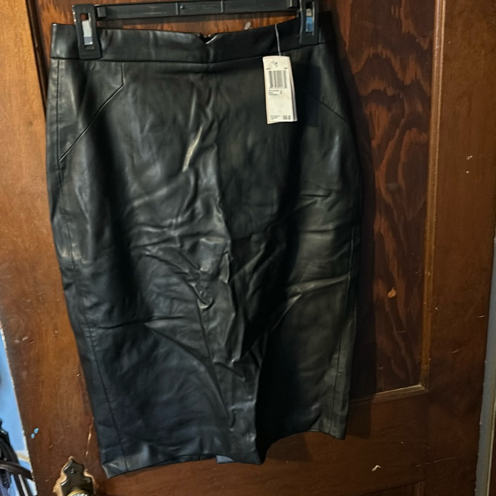 Philosophy faux leather pencil skirt size 4